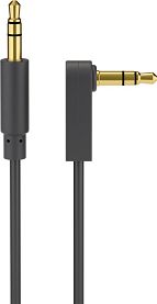 Kabel audio Jack 3,5mm AUX Goobay KĄTOWY 0,5m