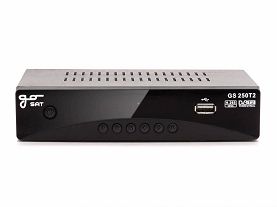 Tuner GoSAT GS-250T2 DVB-T2 H.265 HEVC 10bit