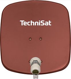 TechniSat DigiDish 45 AZ/EL bez LNB - CZERWONA