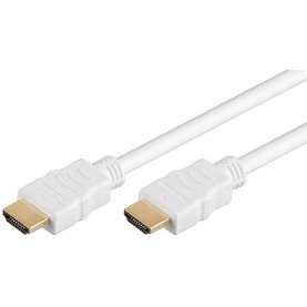 Kabel HDMI Goobay Gold White 2m
